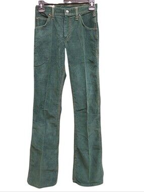 Landlubber Vintage Women's Green Corduroy Pants